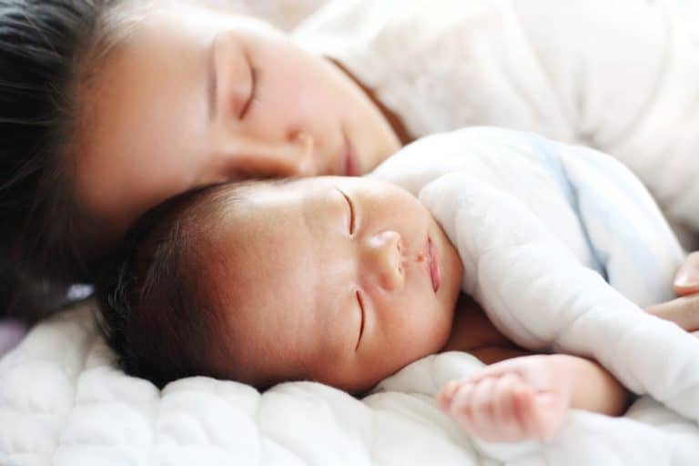 mother with baby
