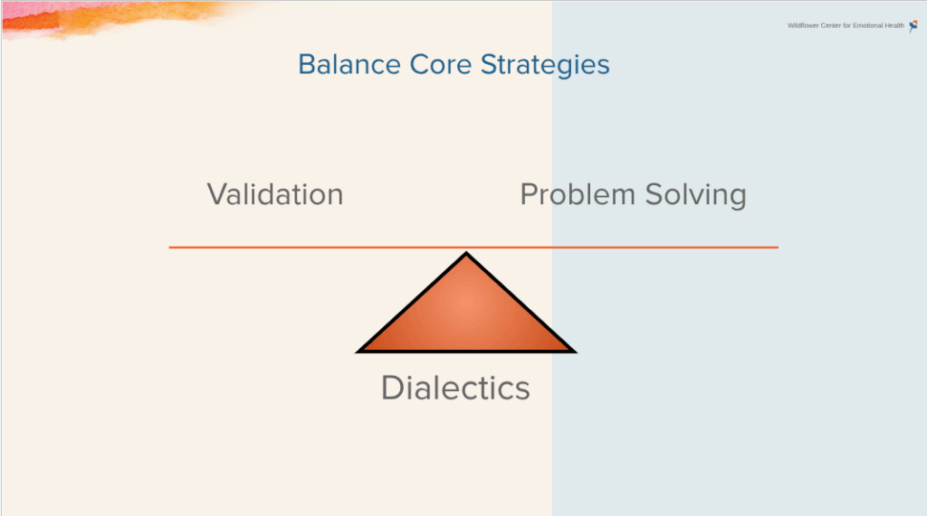 Dialectics in DBT